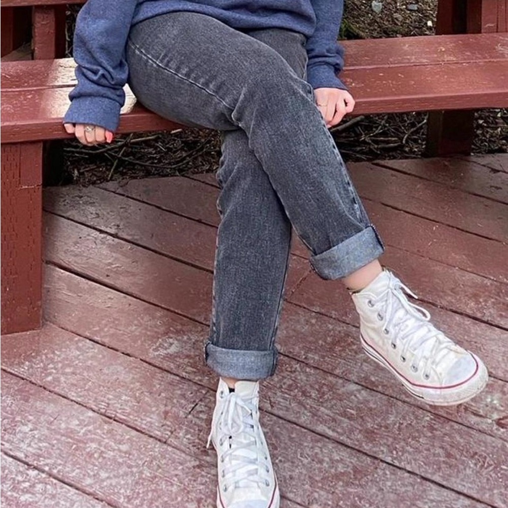 PacSun Gray Boyfriend Jeans
